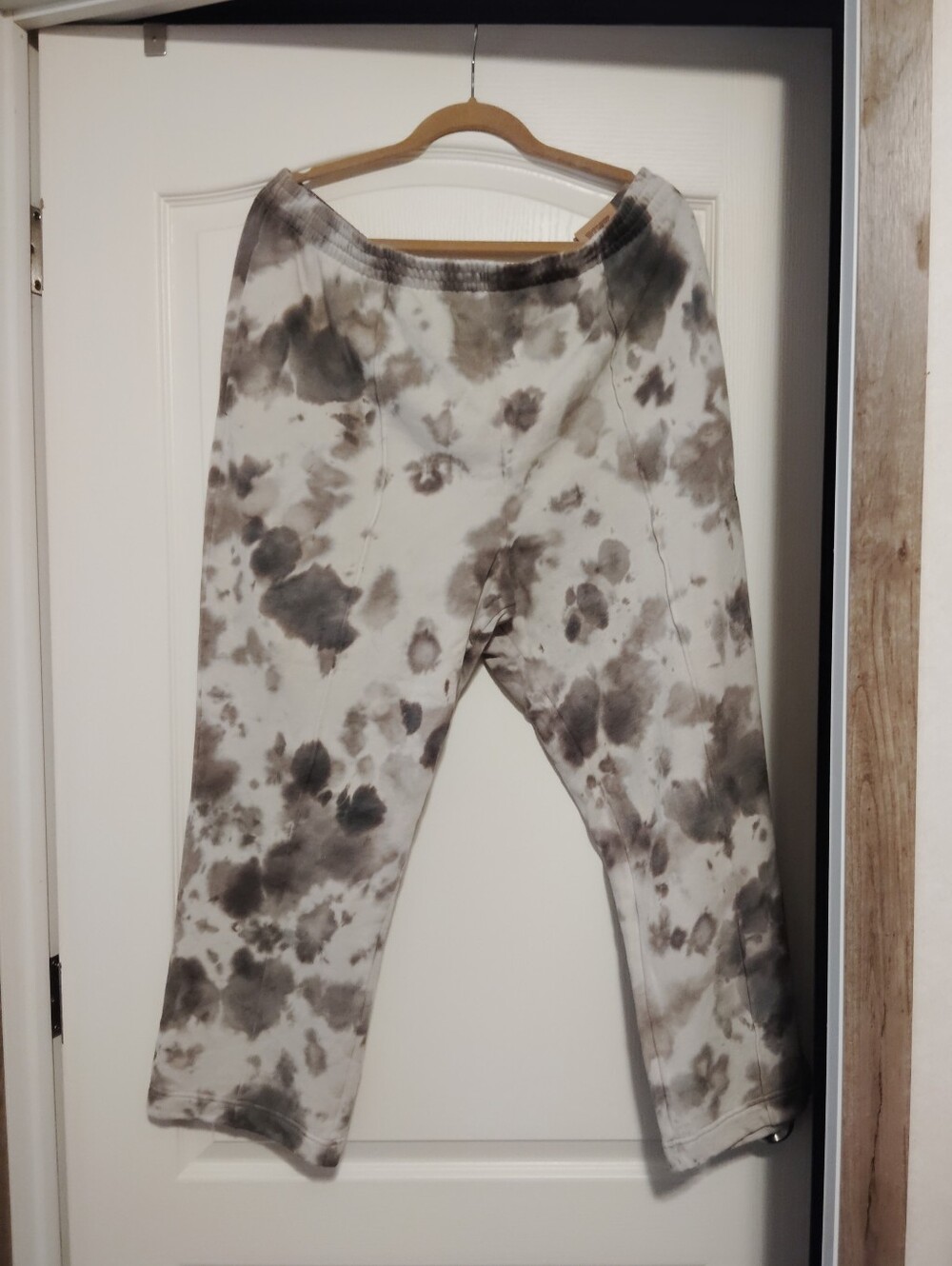 NWT Victoria's Secret PINK Paint Spatter Track Ankle Sweatpants Joggers sz XXL